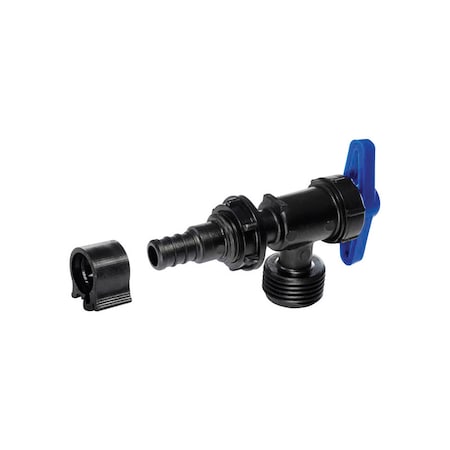 Pexlock Flair-It PEXLock 1/2 in. PEX X 3/4 in. MHT Plastic Washing Machine Valve 30887